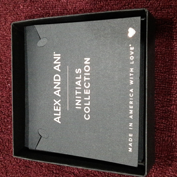 Alex & Ani "C" Initial Expandable Bracelet. NWT - Picture 2 of 6